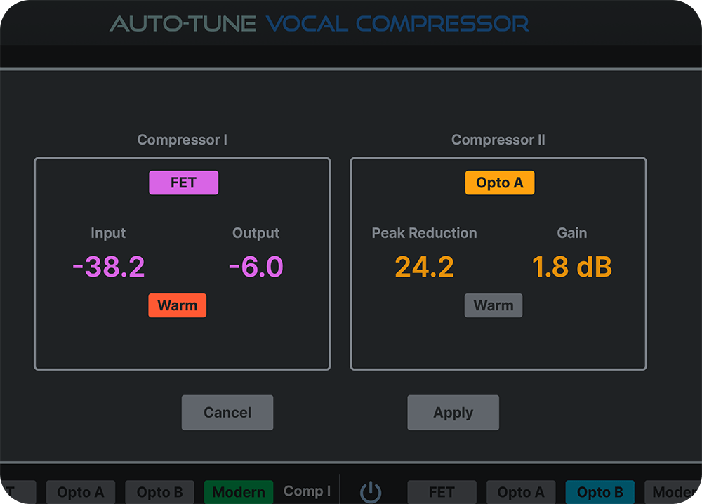 Auto-Tune Vocal Compressor